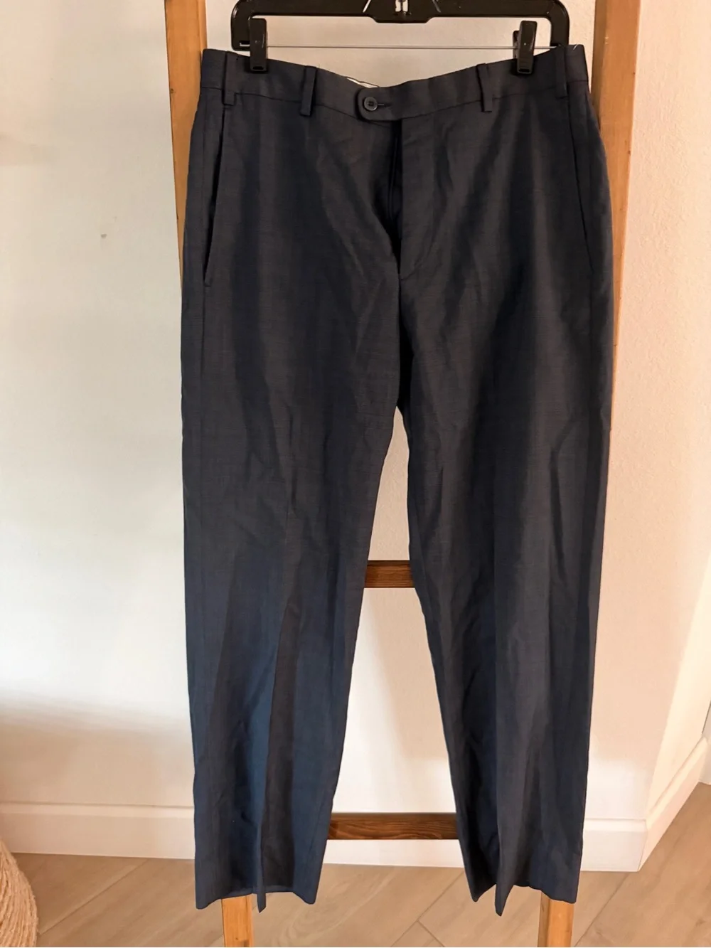 Men's Classic Navy Dress Pants